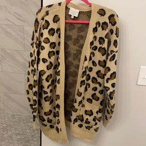 Leopard cardigan